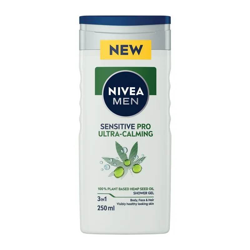 Nivea Men Sensitive Pro gel za tuširanje 250ml