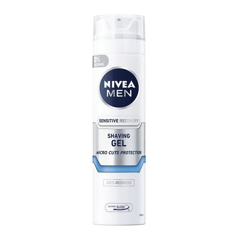 NIVEA MEN Sensitive Recovery gel za brijanje 200ml