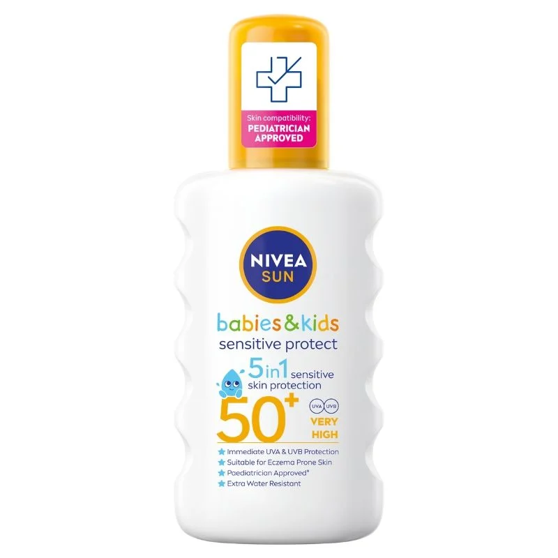 Nivea Sun Sensitive sprej za decu SPF50+ 200ml