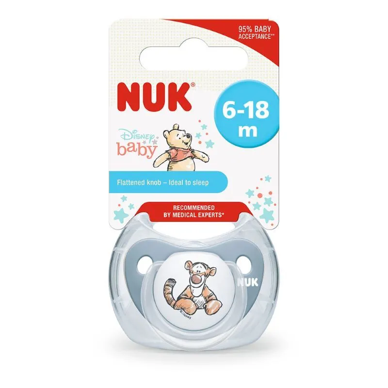 Nuk silikonska varalica Disney Winnie the Pooh 6-18 m u higijenskoj kutijici