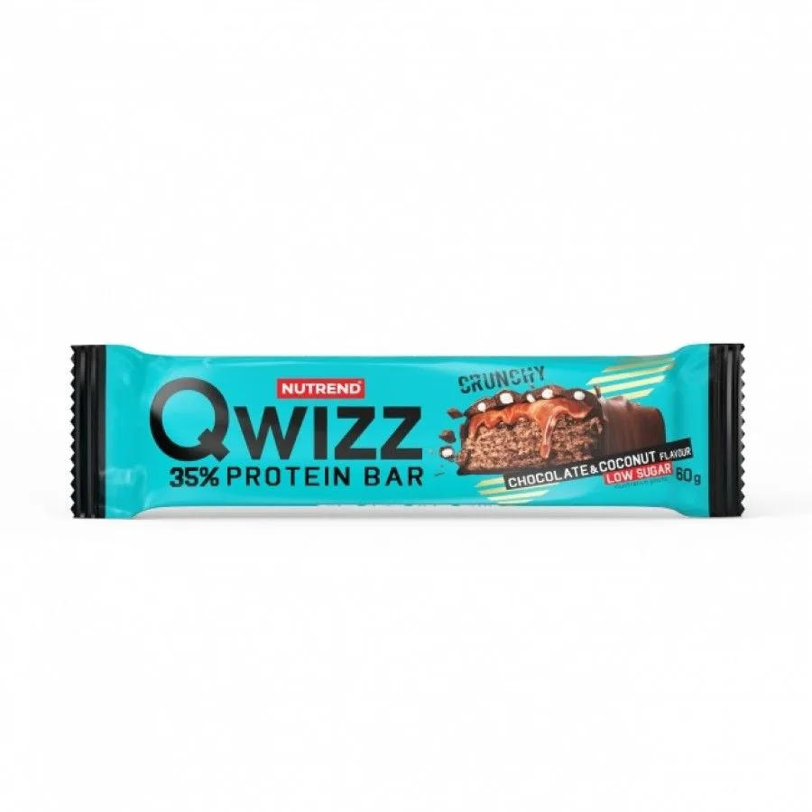 Nutrend qwizz protein bar čokolada kokos 60g