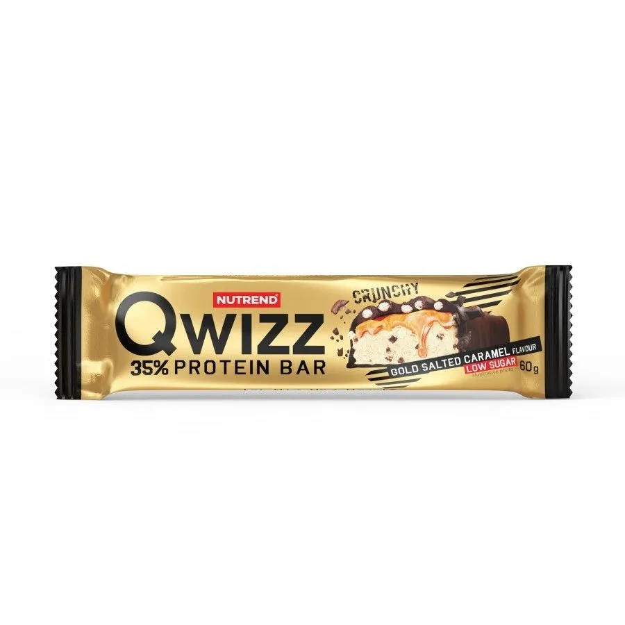 Nutrend qwizz protein bar salted caramel 60g