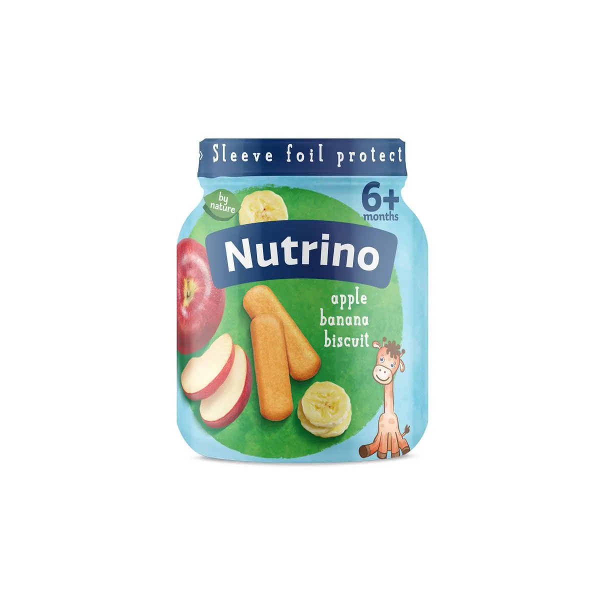 Nutrino kašica 6+ jabuka, banana i keks 125g