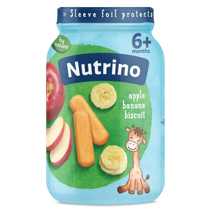 Nutrino kašica jabuka, banana i keks 6m+, 190g