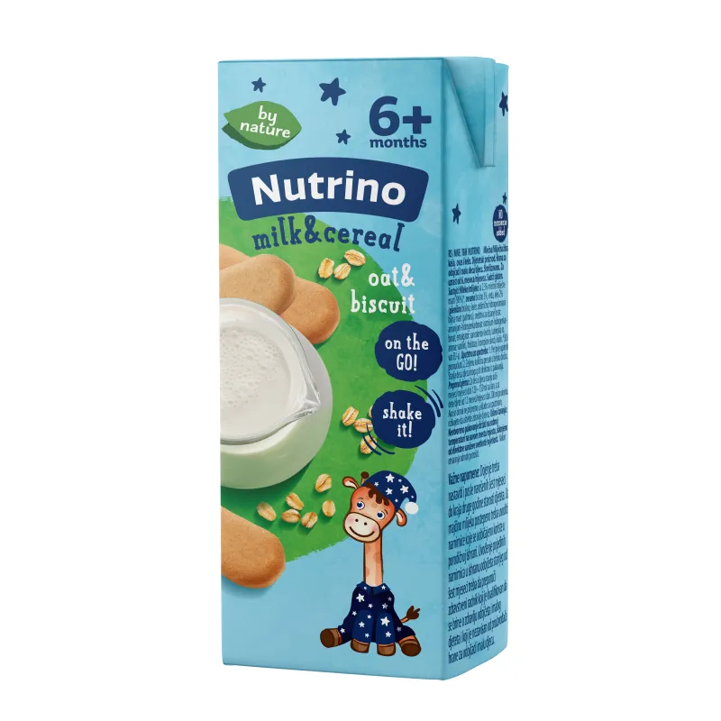 Nutrino mlekce 6+ ovas i keks 200ml