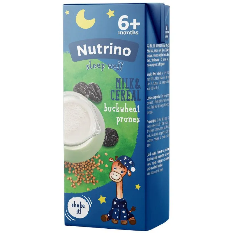Nutrino mlekce heljda suva šljiva 200ml