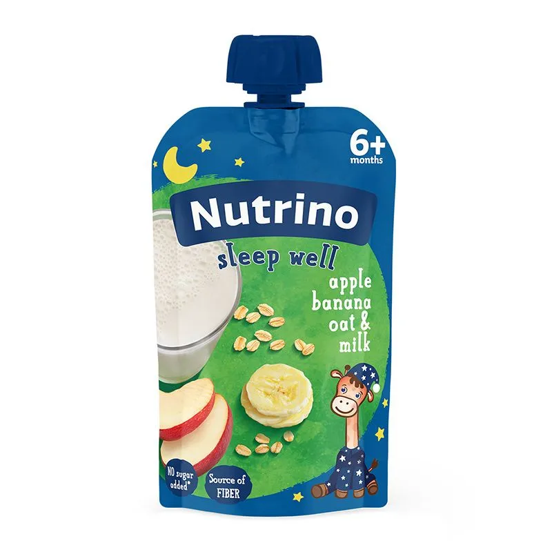 Nutrino noćni pauč - jabuka, banana, ovas i mleko 100g