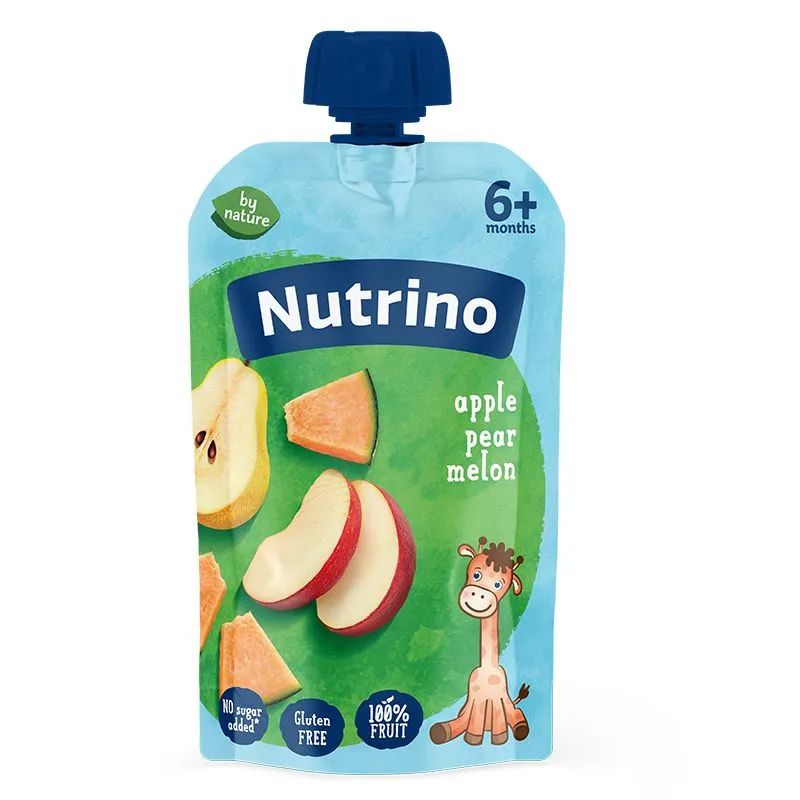 Nutrino voćni pire jabuka, kruška i dinja 100g