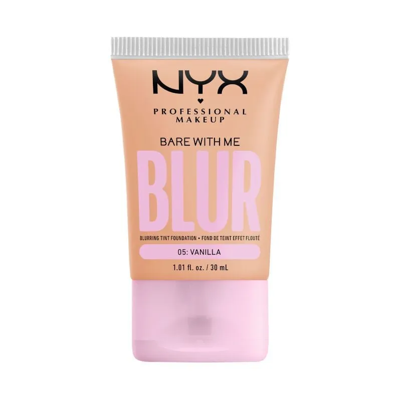 NYX Professional Bare with me blur tint mat tečni puder 05 vanilla