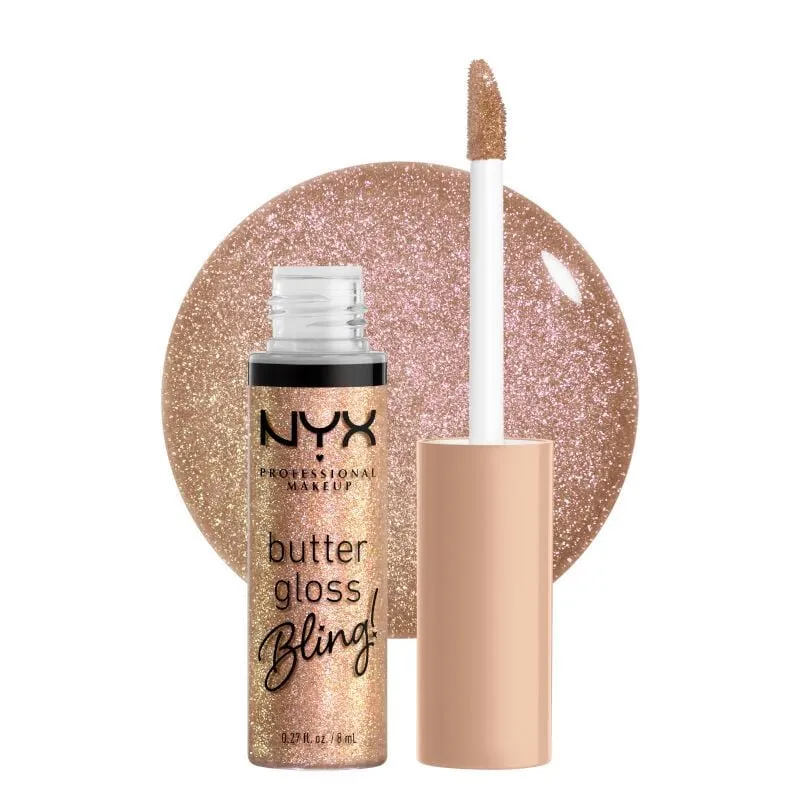 NYX Professional Makeup Butter Gloss Bling sjaj za usne 01 bring the bling