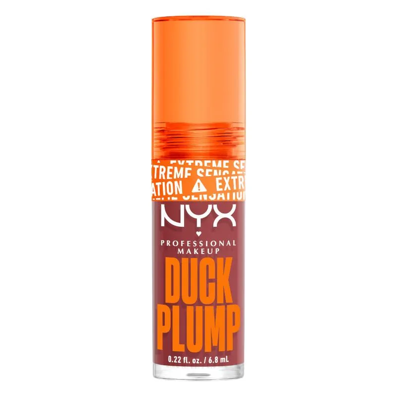 NYX Professional Makeup Duck Plump lip plumping sjaj za usne 08 mauve out of my way