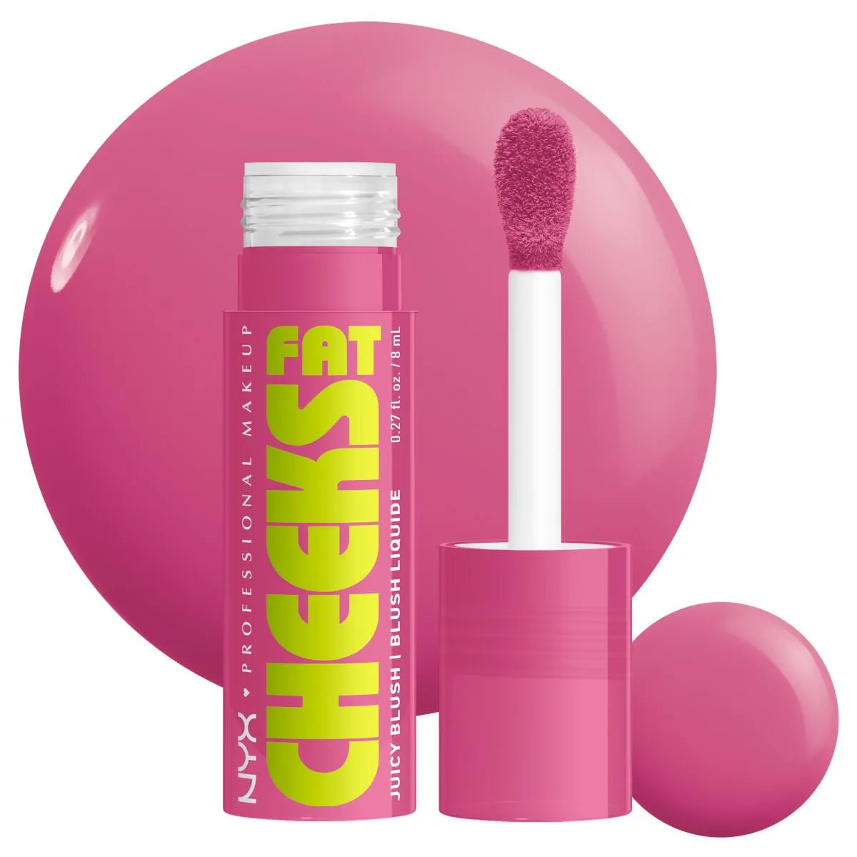 NYX Professional Makeup Fat Cheeks tečno rumenilo 7 plum pop