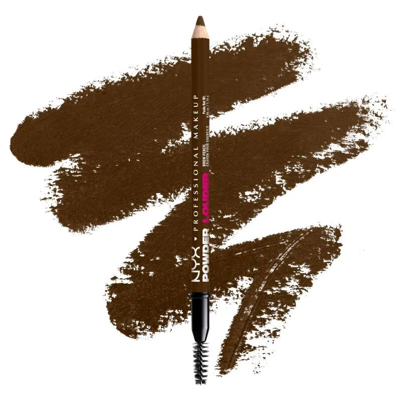 NYX Professional Makeup Powder Louder olovka za obrve 07 espresso