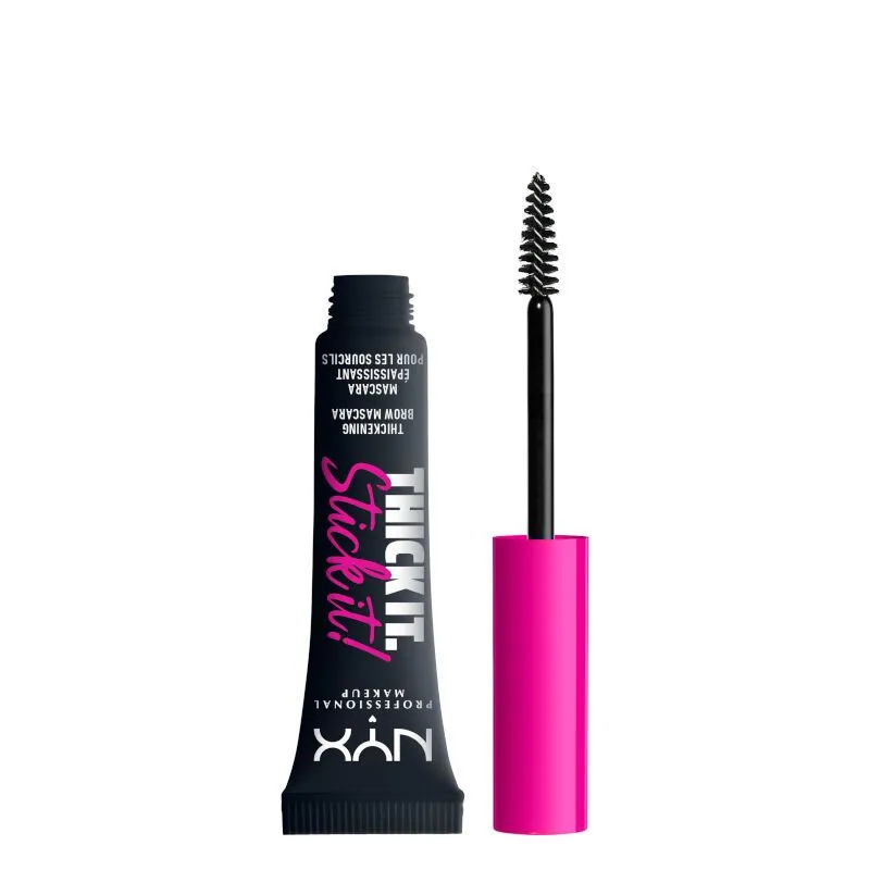 NYX Professional Makeup Thick It Stick It! Maskara za obrve Black