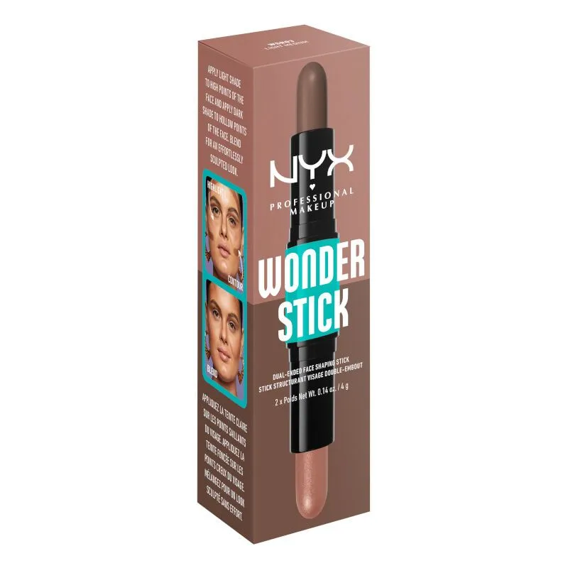 NYX Professional Makeup Wonder Stick  za hajlajt i konture 03 light medium