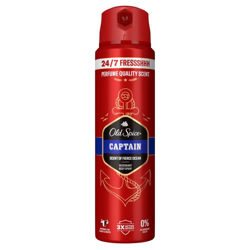 Old Spice Captain dezodorans u spreju 150ml