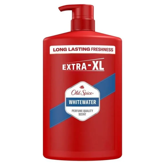 Old Spice Whitewater gel za tuširanje i šampon, 1000 ml