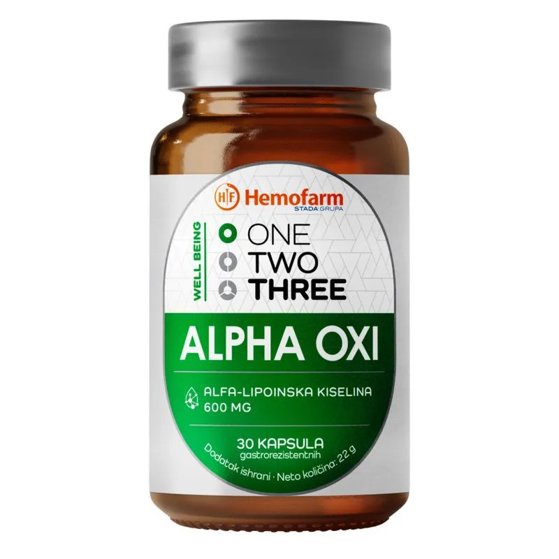 One Two Three Alpha Oxi, 30 kapsula