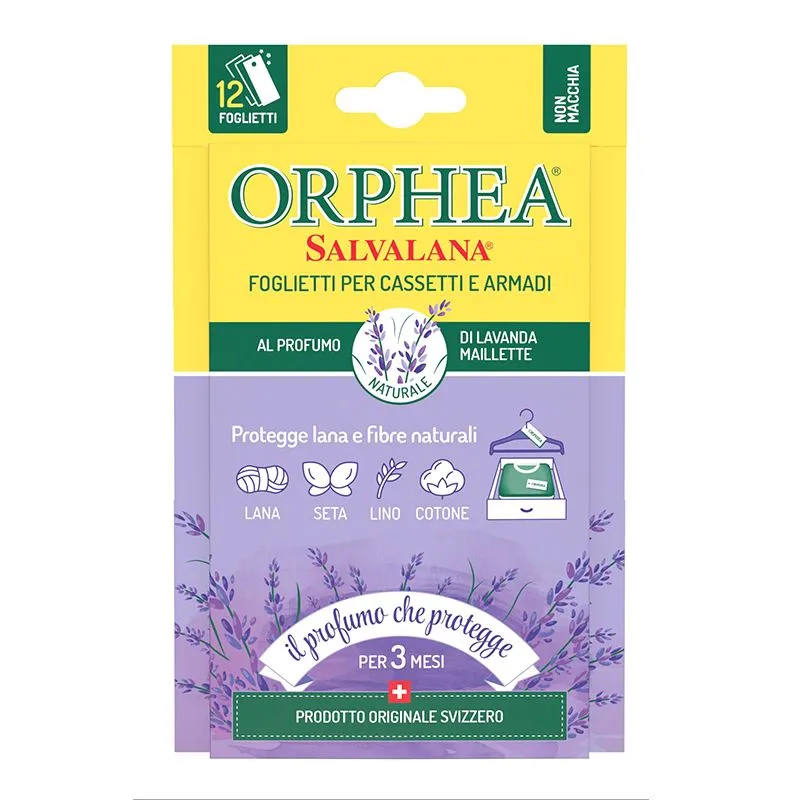 Orphea osveživač listići za fioke i ormare lavanda