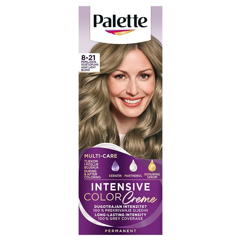 Palette Icc boja za kosu 8-21 Pepeljasta svetloplava