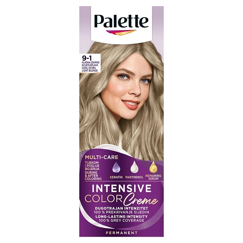 Palette ICC boja za kosu 9-1 extra light blonde cendre