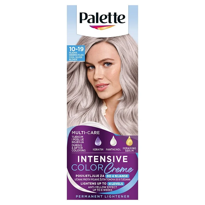 Palette Icc boja za kosu Hladna srebrno plava 10-19