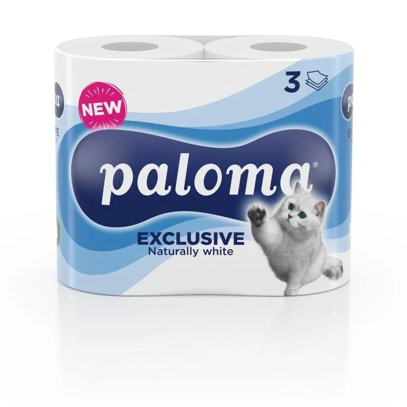 Paloma toalet papir beli troslojni 4/1