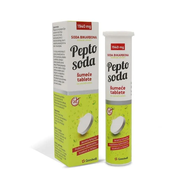 Pepto Soda® šumeće limun 20x