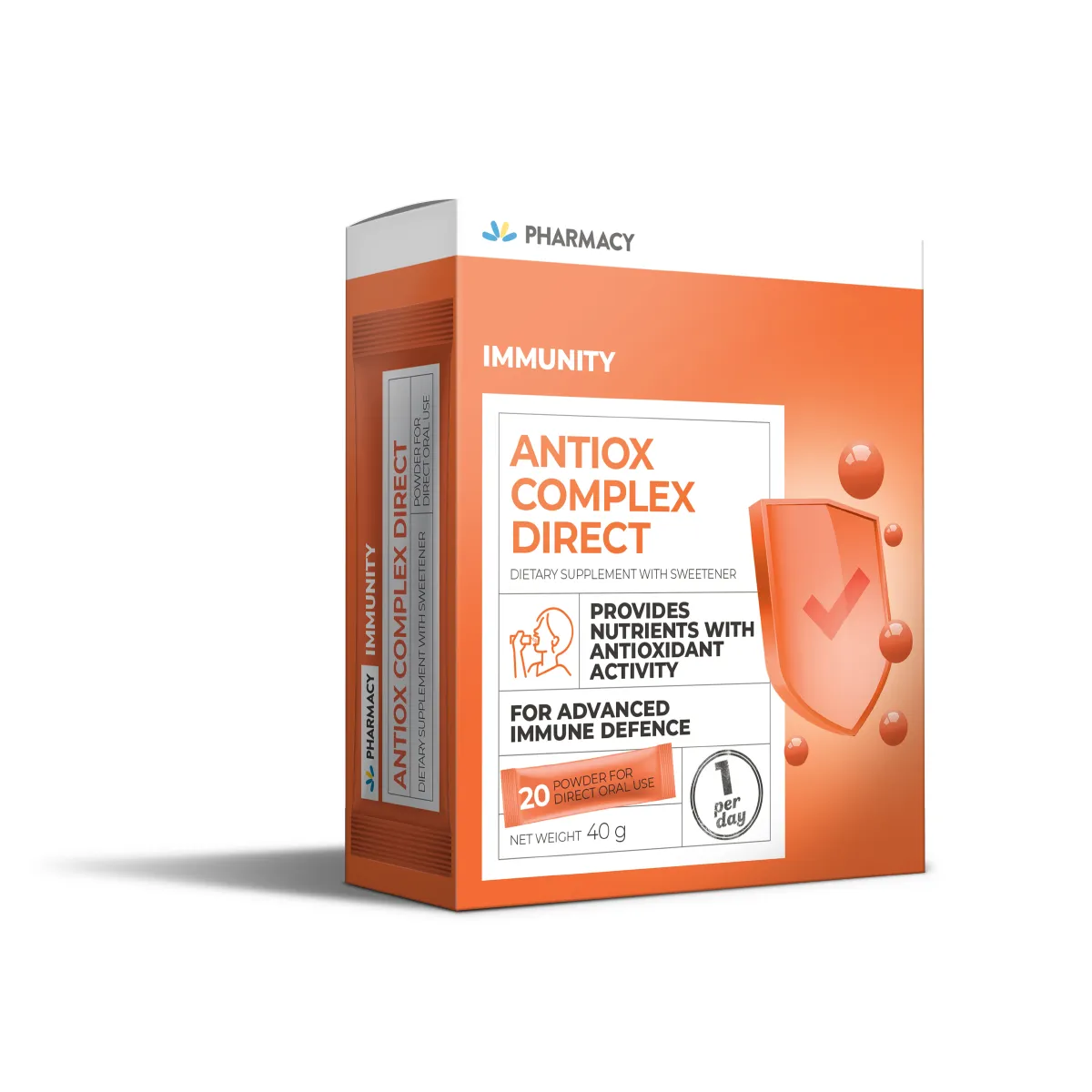Pharmacy Antiox Complex Direct, 20 kesica