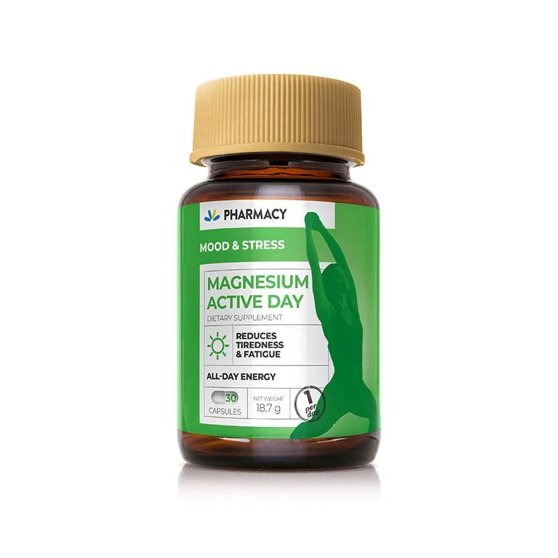 Pharmacy Magnesium Active Day, 30 kapsula