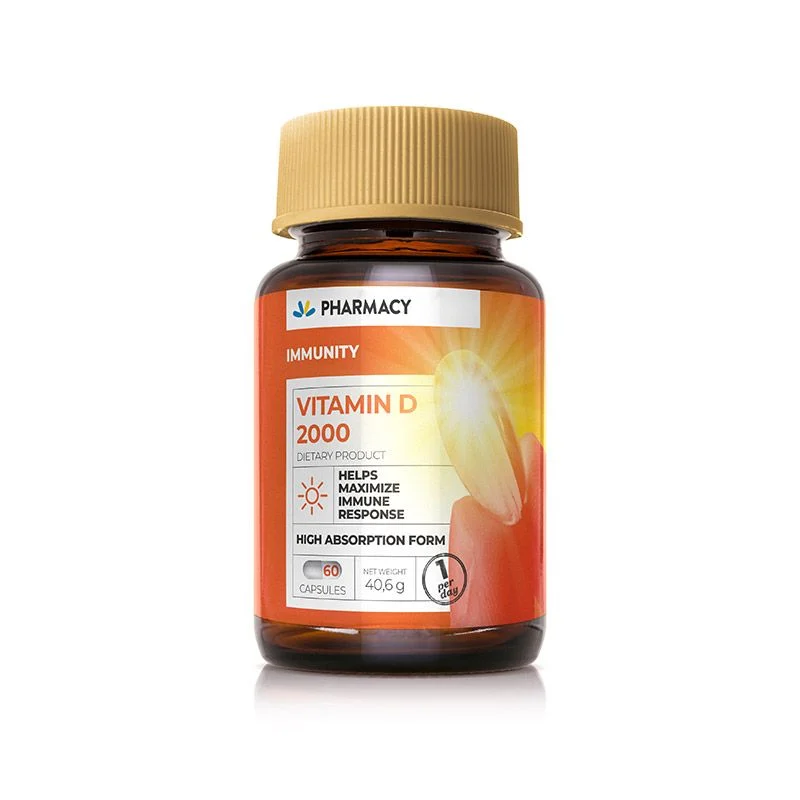 Pharmacy Vitamin D, 60 soft gel kapsule