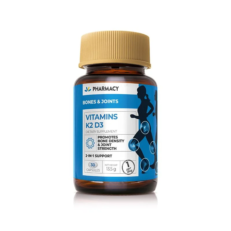 Pharmacy Vitamins K2D3, 30 mekih gel kapsula