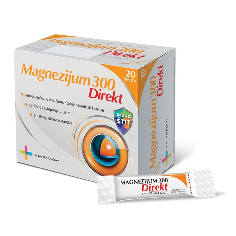 Pharmanova Magnezijum 300 Direkt