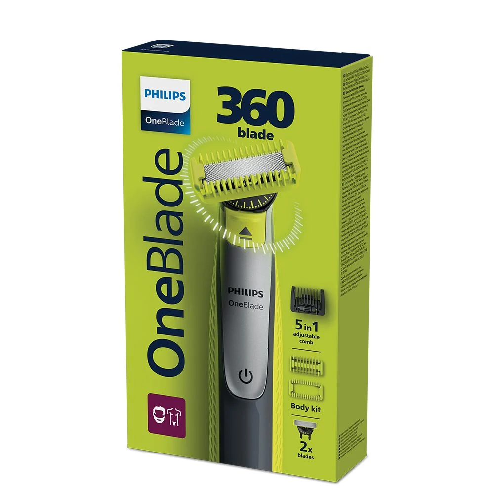 Philips OneBlade 360 brijač/trimer lice & telo QP2834/23