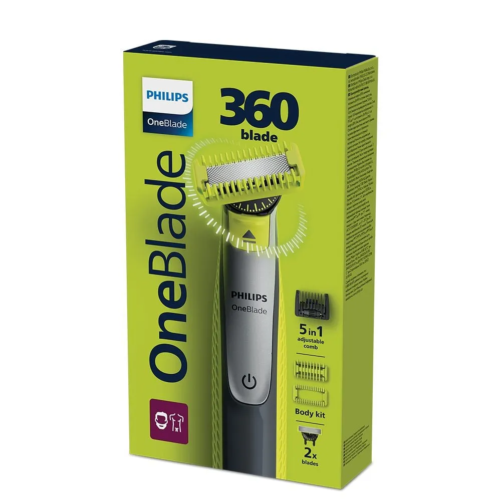 Philips OneBlade 360 brijač/trimer lice & telo QP2834/23
