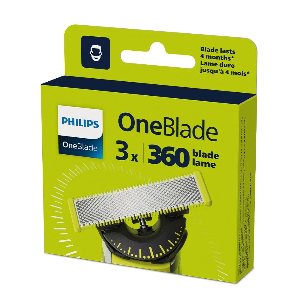 Philips OneBlade 360 Zamenske oštrice 3 kom  QP430/50