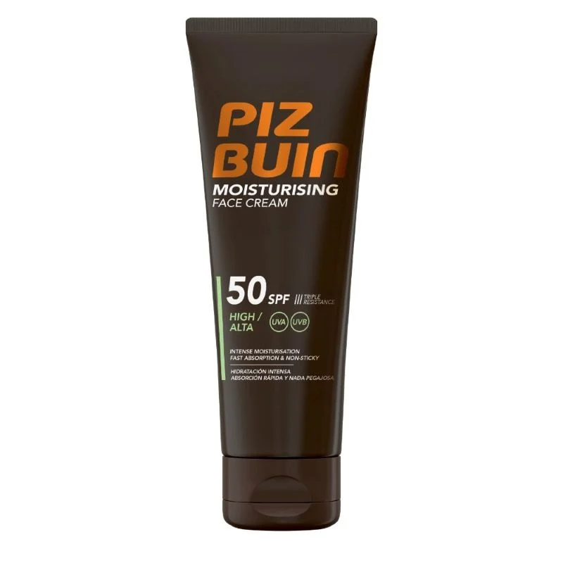 Piz Buin krema za lice SPF50, visoka zaštita, 50ml
