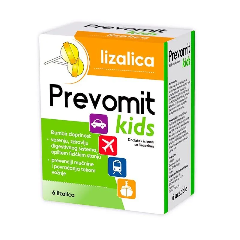 Prevomit kids lizalice protiv mučnine