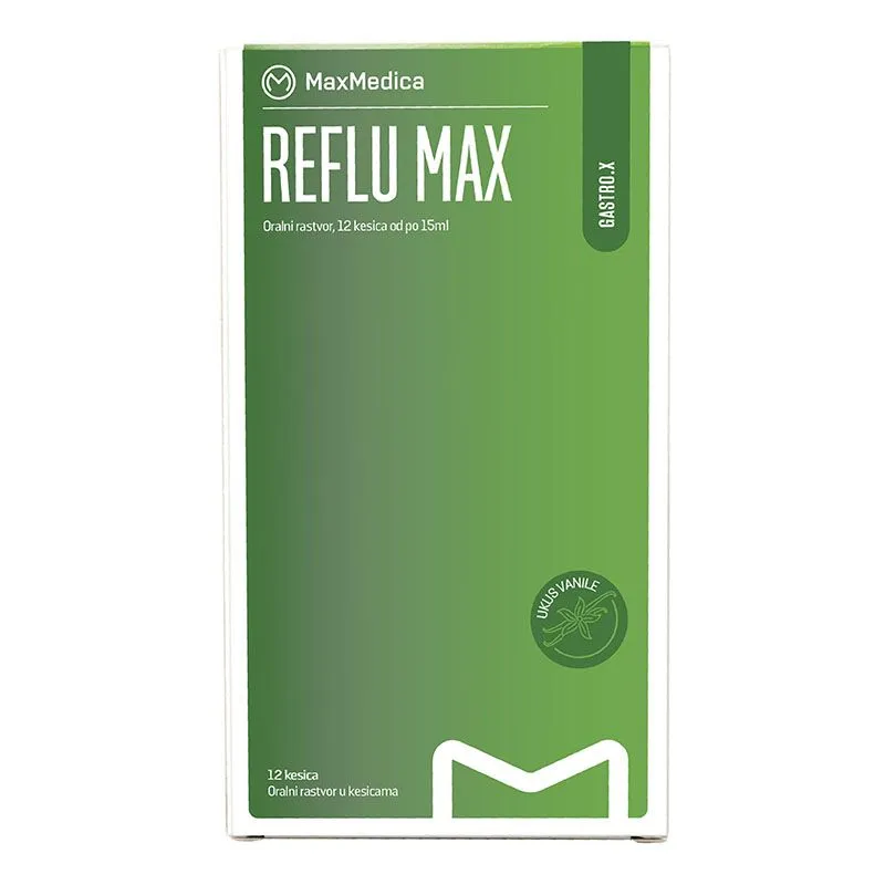 Reflu Max tečni oralni rastvor 12 x 15 ml