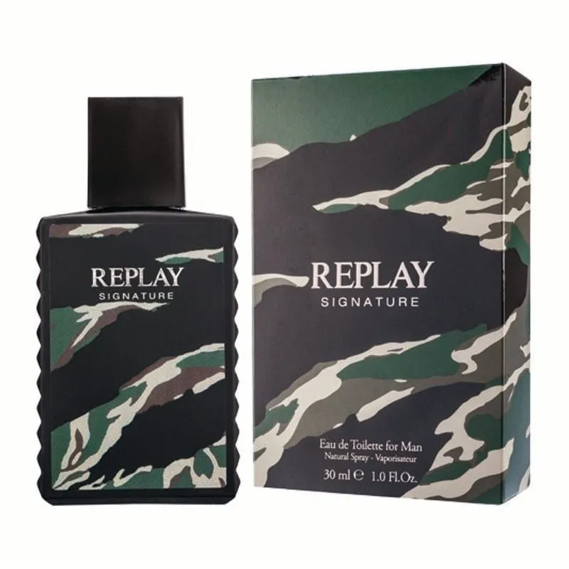 Replay Signature for man edt 30ml