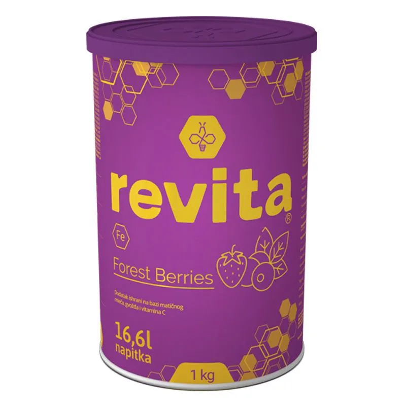 Revita Fe Forest Berries, prašak za pripremu napitka, 1000g