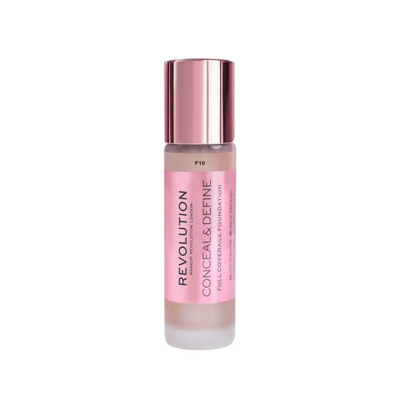Revolution Makeup Conceal & Define Foundation F10 23ml