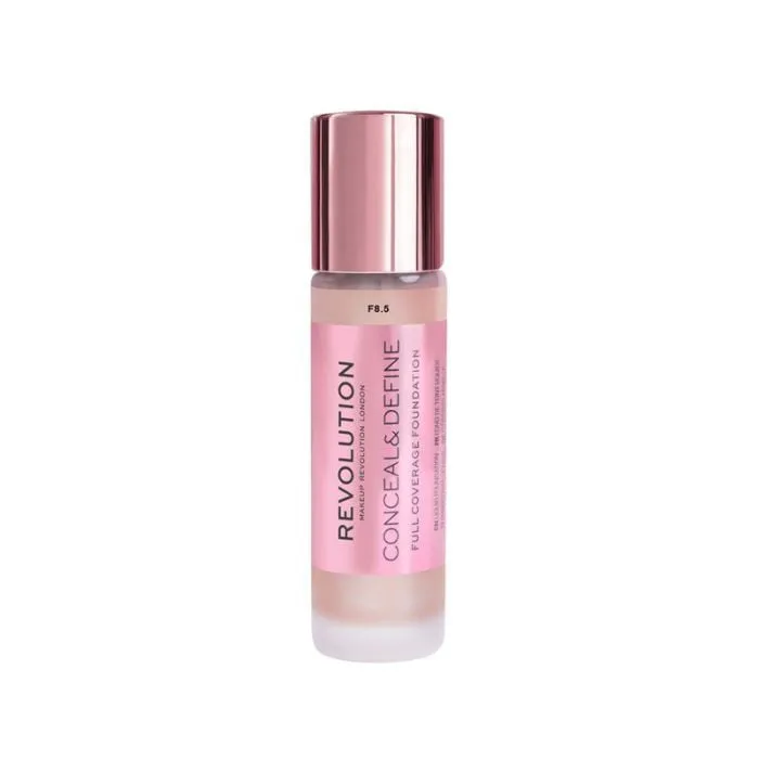 Revolution Makeup tečni puder Conceal & Define Foundation F8.5 23ml