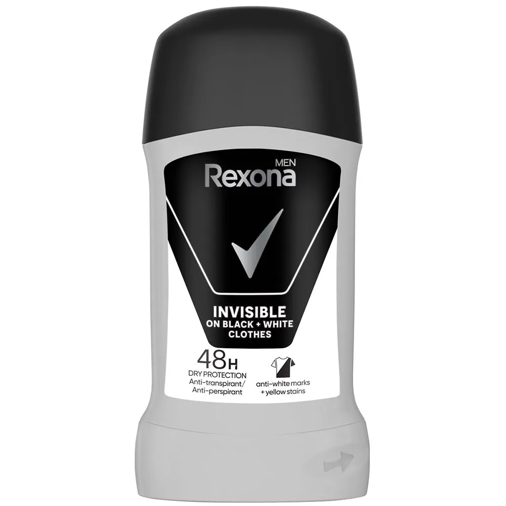 Rexona Invisible Black & White dezodorans u stiku 50 ml