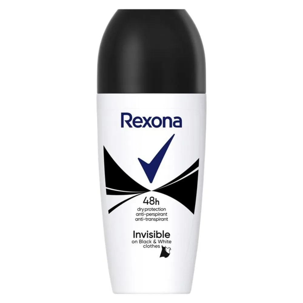 Rexona Invisible Black & White roll on 50ml