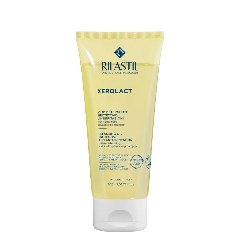 Rilastil Xerolact uljana emulzija za čišćenje lica i tela 200ml