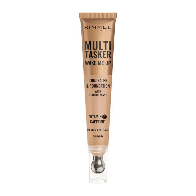 Rimmel Multi Tasker wake me up 2u1 puder i korektor 040 IVORY 20ml