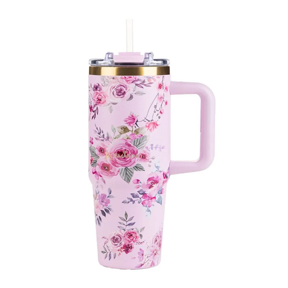 Rosmarino Termos MegaCup šolja Roses 870 ml- roze