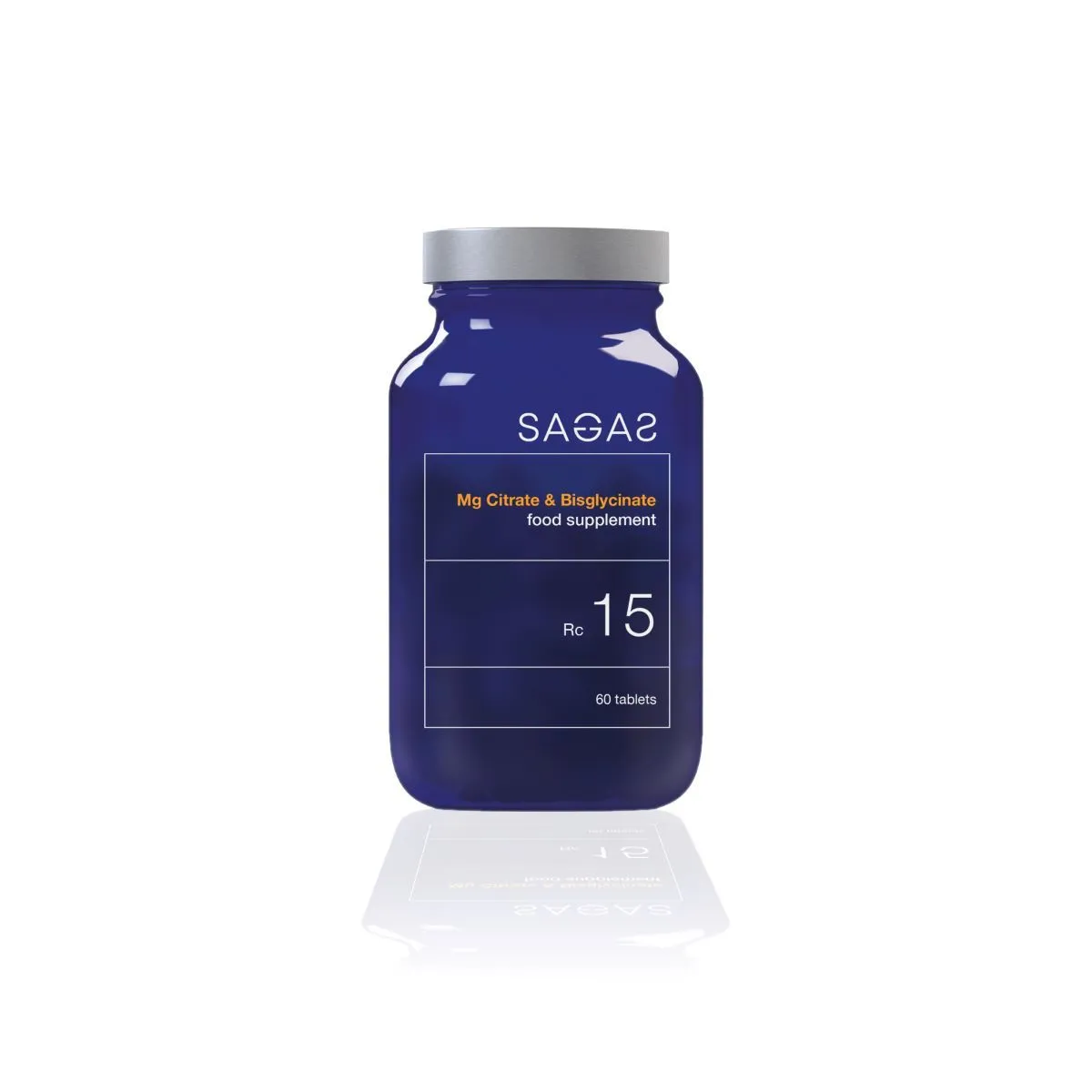 Sagas Rc 15 Mg Citrate & Bisglycinate Tbl A60