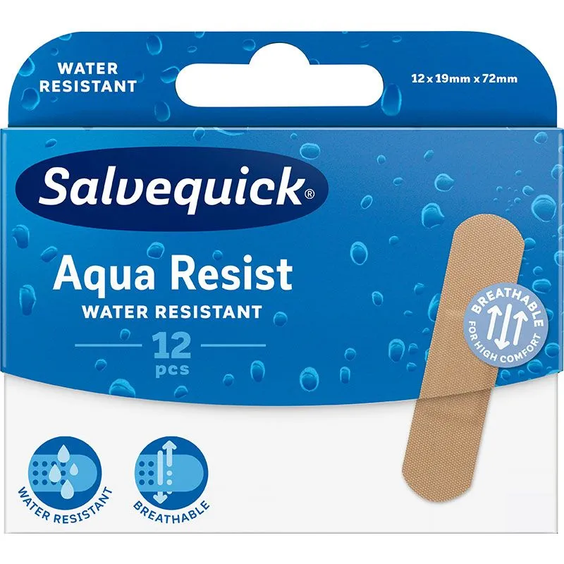 Salvequick flaster aquaresist medium 12 komada